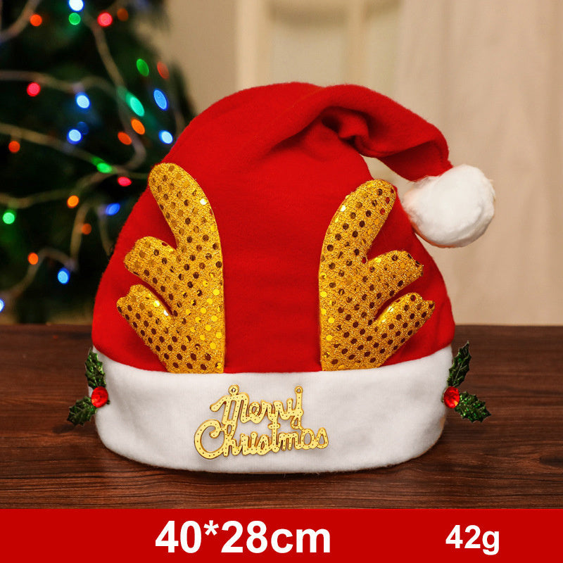 Fashion Snowman ElK Santa Claus Hats Xmas Gift Decoration Fashion Sno
