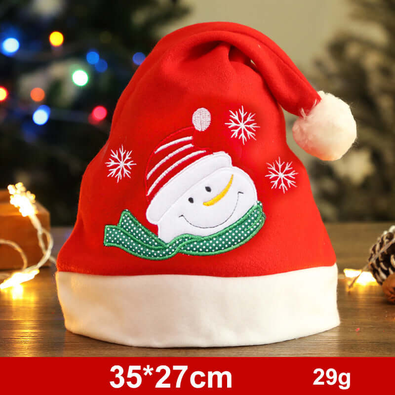 Fashion Snowman ElK Santa Claus Hats Xmas Gift Decoration Fashion Sno
