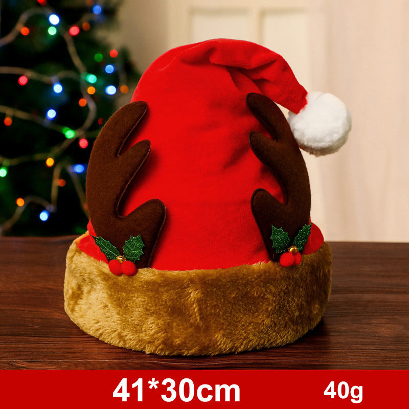 Fashion Snowman ElK Santa Claus Hats Xmas Gift Decoration Fashion Sno