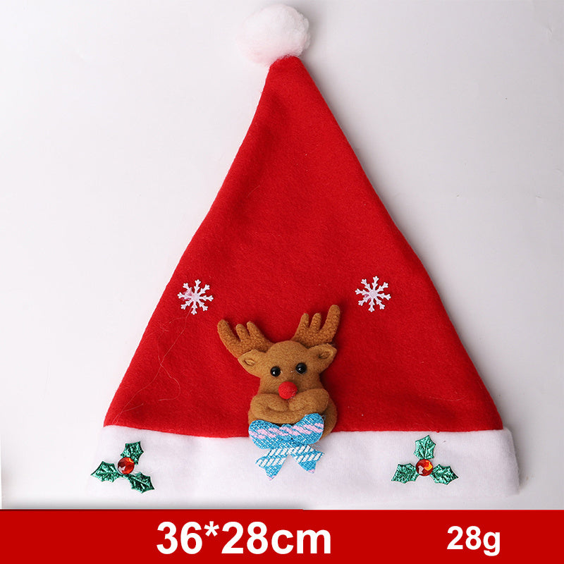 Fashion Snowman ElK Santa Claus Hats Xmas Gift Decoration Fashion Sno