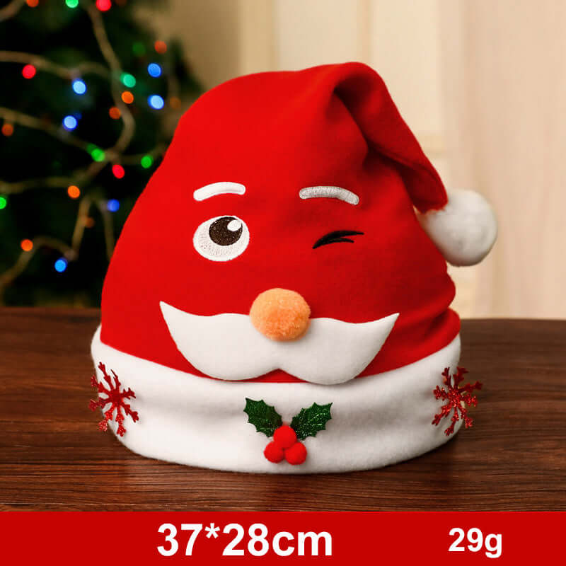 Fashion Snowman ElK Santa Claus Hats Xmas Gift Decoration Fashion Sno