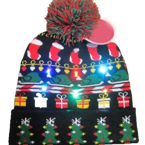 Christmas LED Beanies