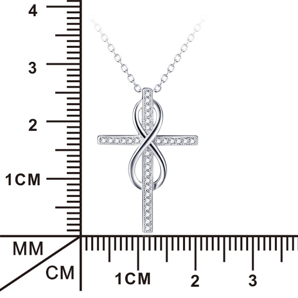 Christian Cross Necklace With Diamonds