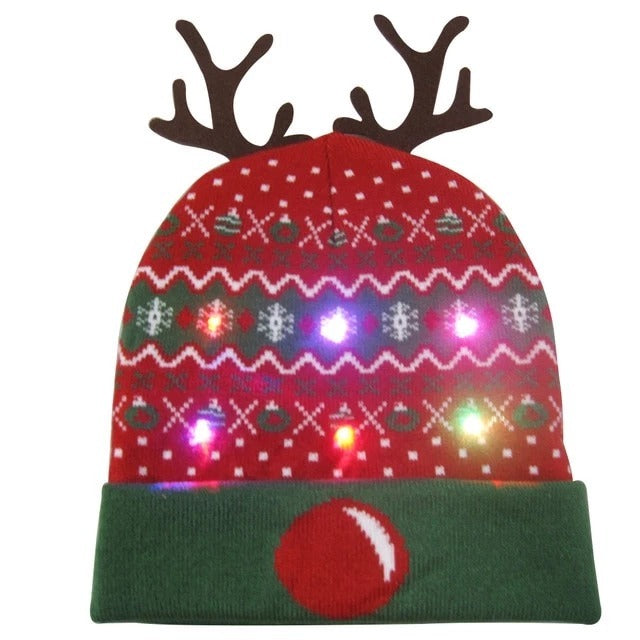 Christmas LED Beanies