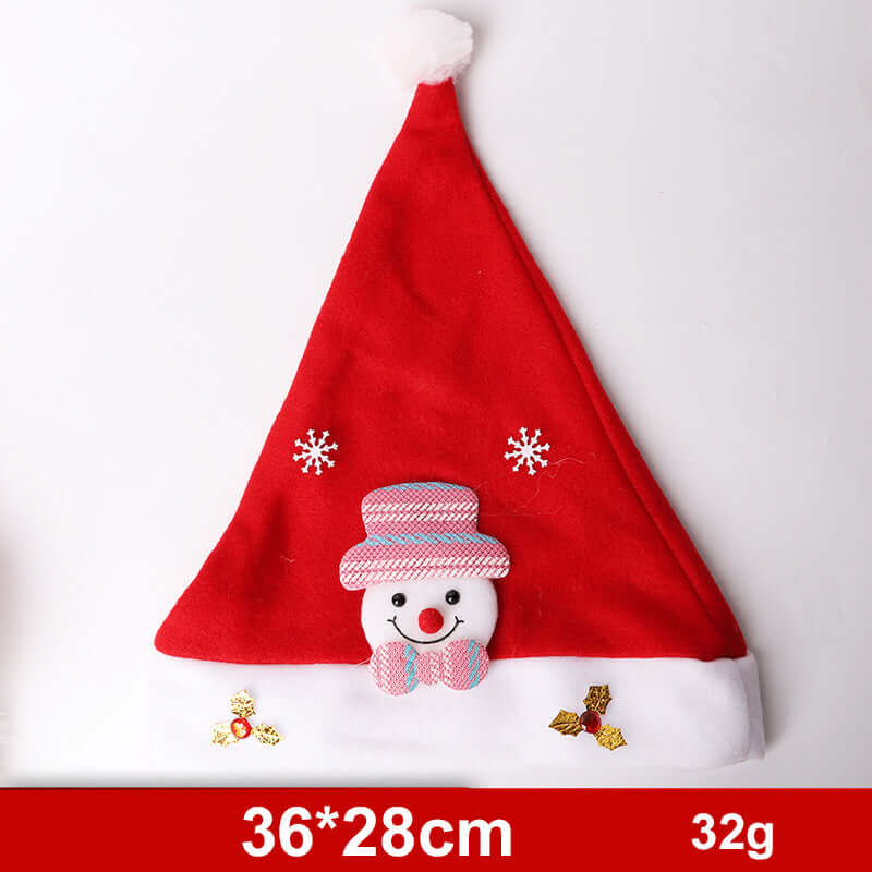 Fashion Snowman ElK Santa Claus Hats Xmas Gift Decoration  Fashion Sno