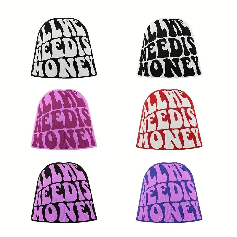 Letter Beanie Hat For Men And Women Hip Hop Style Beanie Beanie Knitted Hat