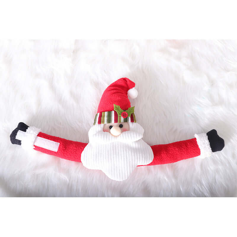 Christmas Snowman Curtain Buckle Decorative Products Velcro