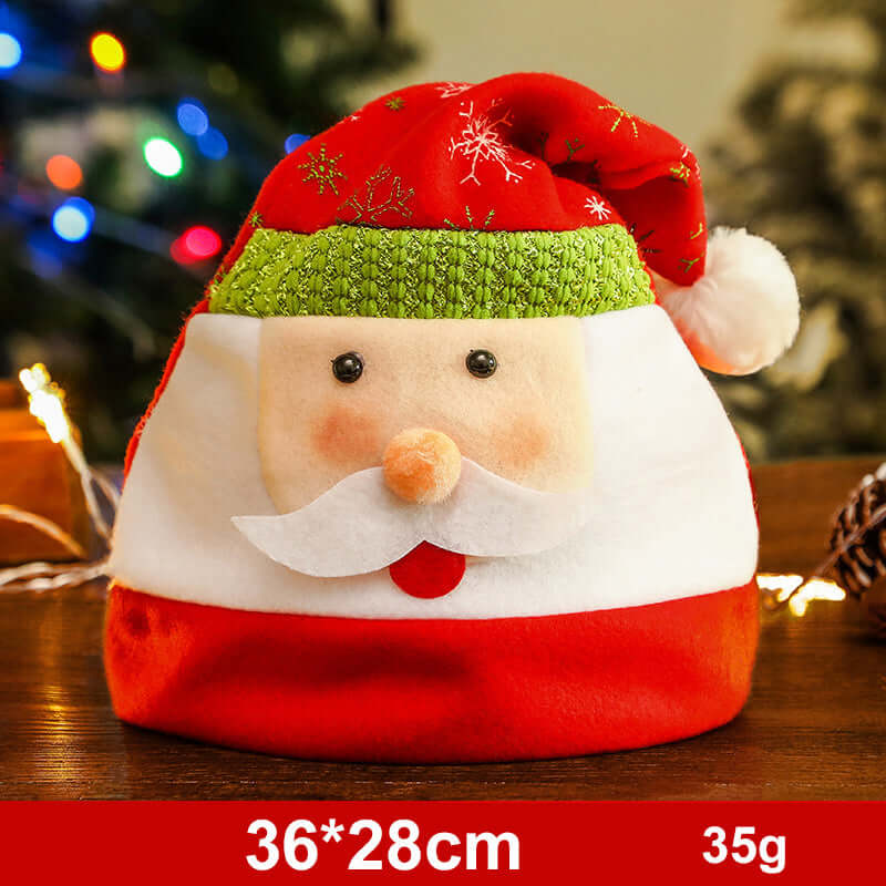 Fashion Snowman ElK Santa Claus Hats Xmas Gift Decoration  Fashion Sno