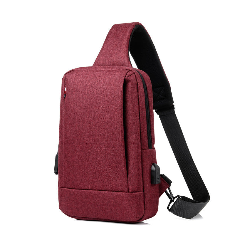 Men Chest Bag Shoulder Bags Crossbody Sling Backpack