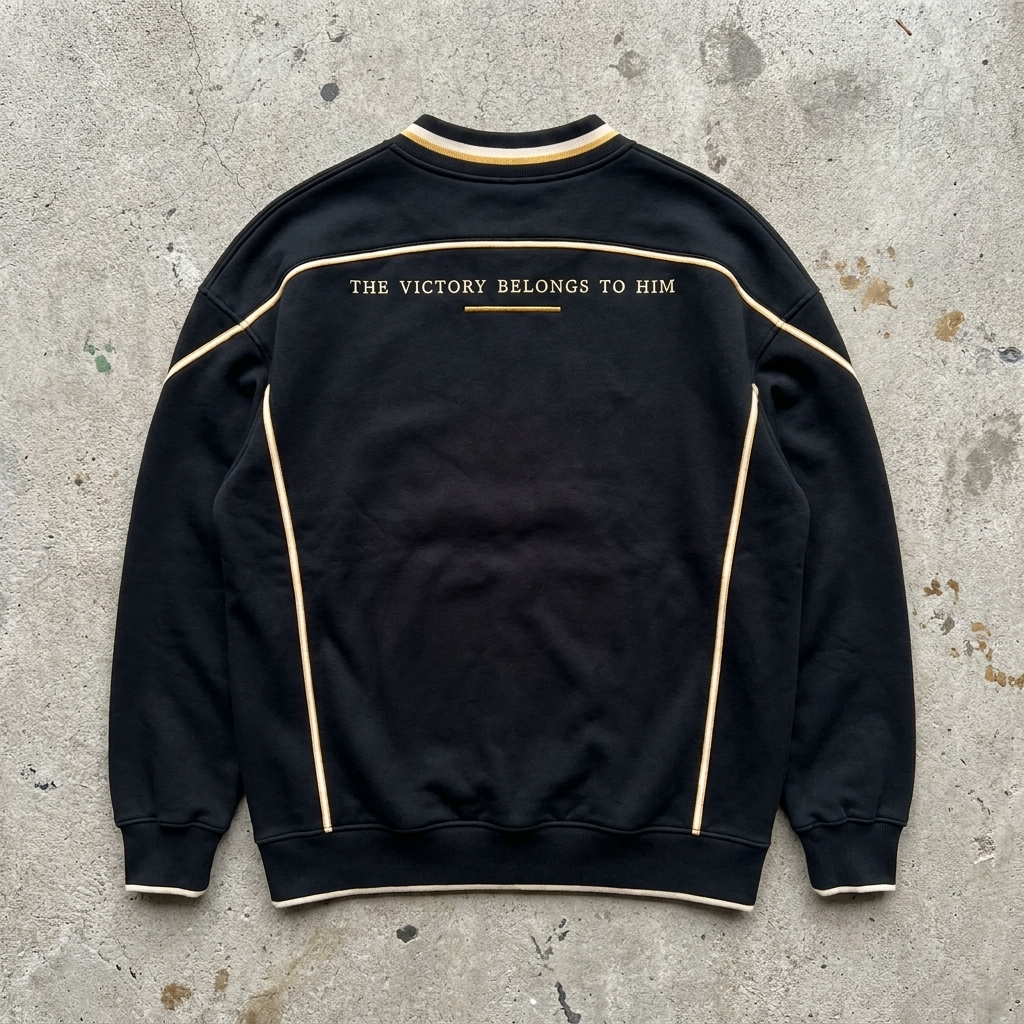 God Got Game - Black Championship Crewneck