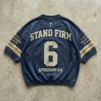 Stand Firm - Vintage Navy Short Sleeve Jersey