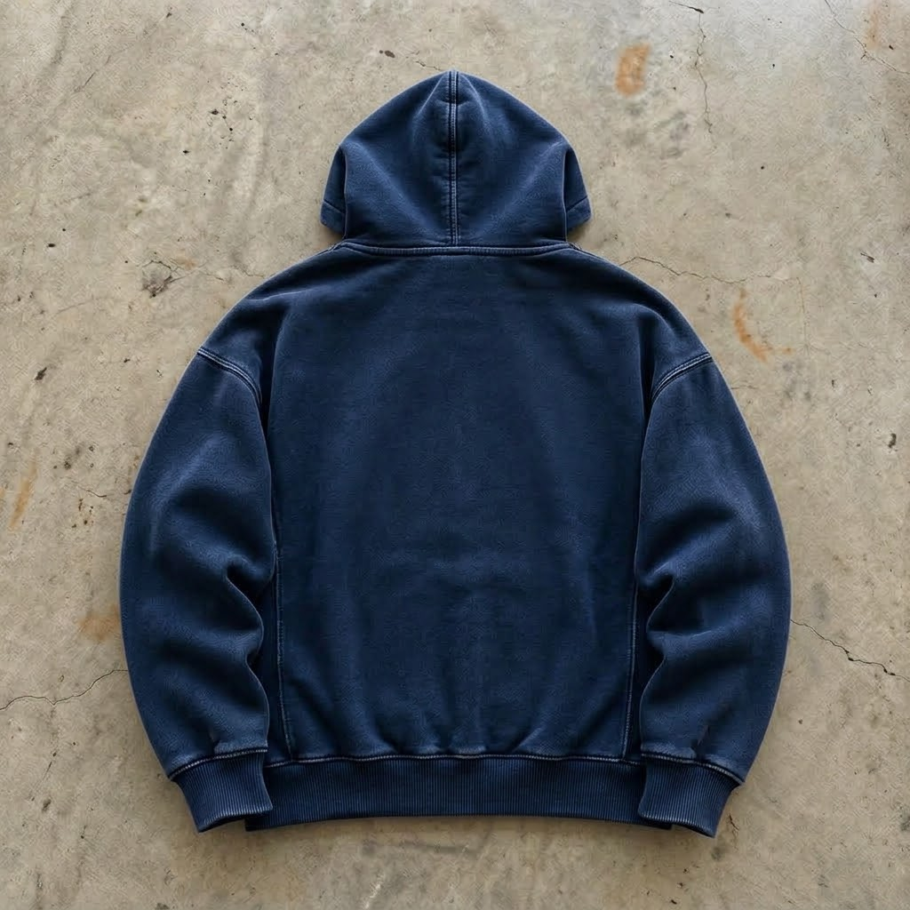 Designed By God - Navy Zip Hoodie