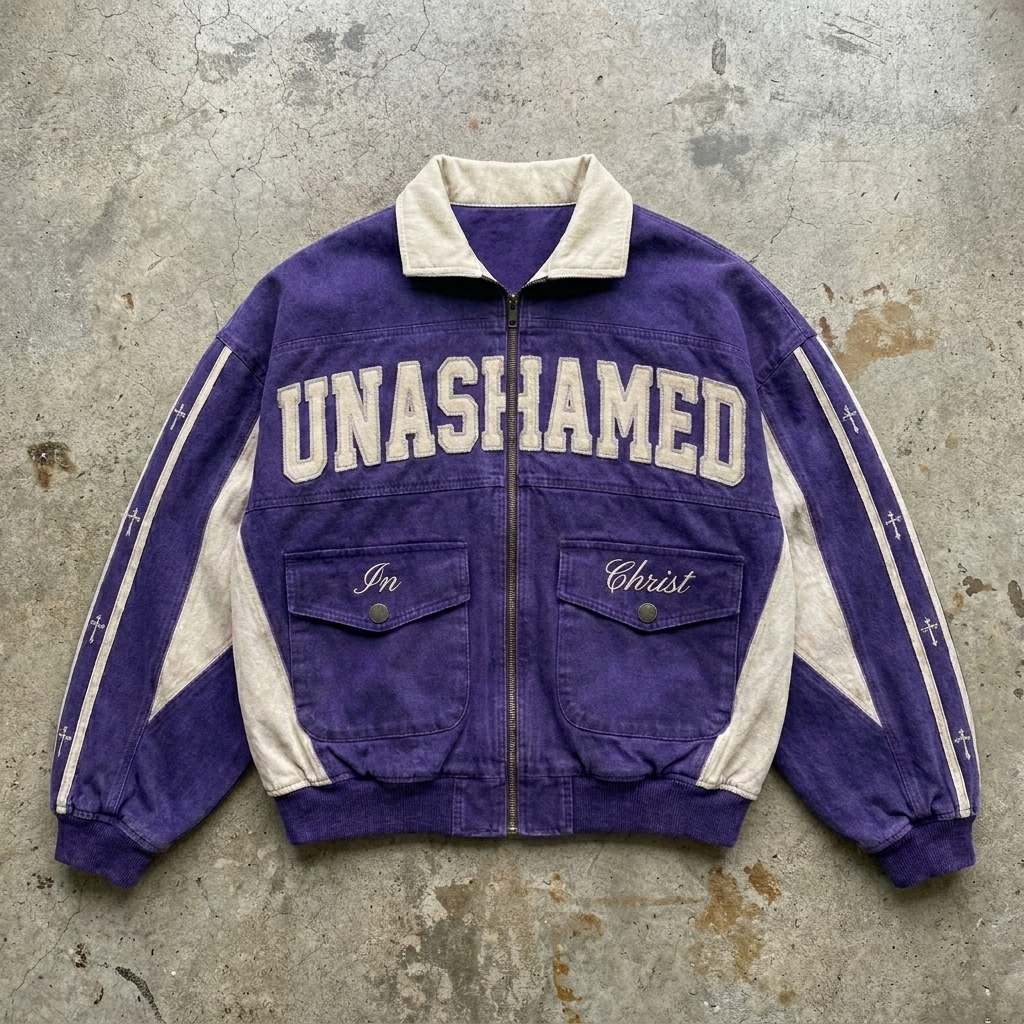 Unashamed Rise - Royal Purple Track Jacket